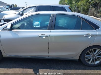 Lot #3035078414 2017 TOYOTA CAMRY SE