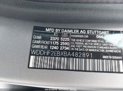 Lot #2992828420 2011 MERCEDES-BENZ E 350 BLUETEC