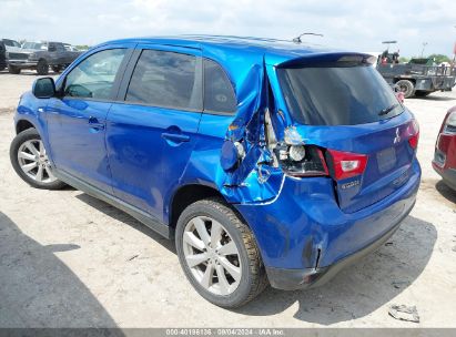 Lot #2992831429 2015 MITSUBISHI OUTLANDER SPORT ES