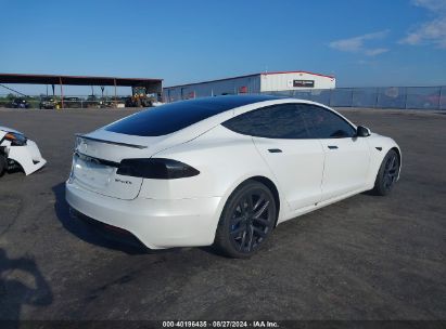 Lot #3035087988 2022 TESLA MODEL S DUAL MOTOR ALL-WHEEL DRIVE