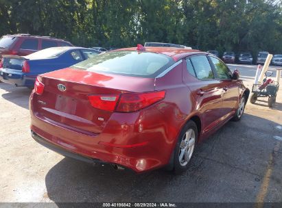 Lot #3035087983 2014 KIA OPTIMA LX