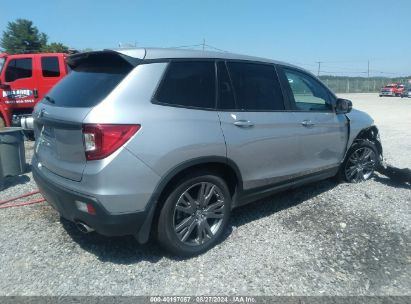 Lot #2992818857 2021 HONDA PASSPORT 2WD EX-L