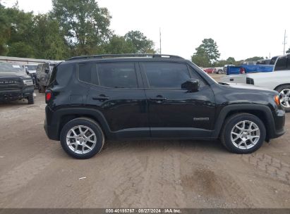 Lot #2990355327 2021 JEEP RENEGADE LATITUDE FWD