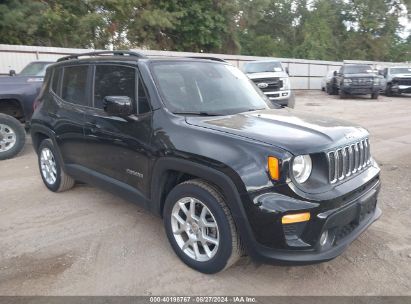 Lot #2990355327 2021 JEEP RENEGADE LATITUDE FWD