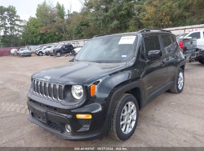 Lot #2990355327 2021 JEEP RENEGADE LATITUDE FWD