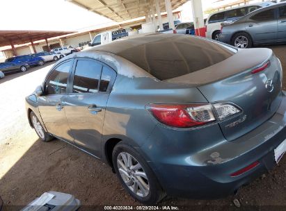 Lot #3053066942 2012 MAZDA MAZDA3 I TOURING