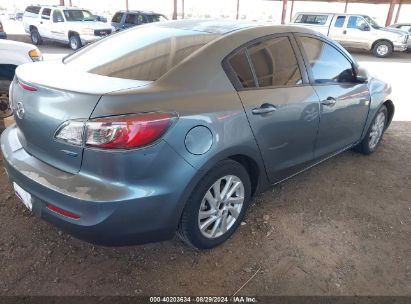 Lot #3053066942 2012 MAZDA MAZDA3 I TOURING