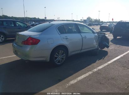 Lot #2992828412 2013 INFINITI G37X