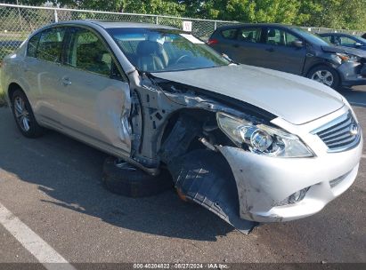 Lot #2992828412 2013 INFINITI G37X