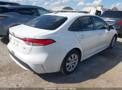 Lot #2992831421 2022 TOYOTA COROLLA LE