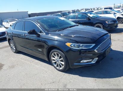 Lot #2992833521 2017 FORD FUSION ENERGI SE LUXURY