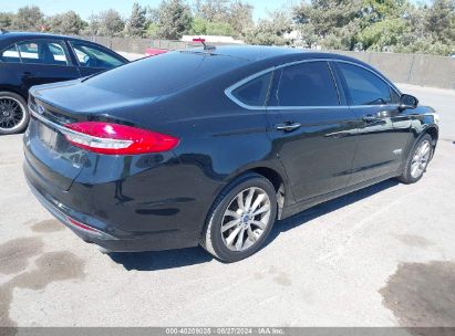 Lot #2992833521 2017 FORD FUSION ENERGI SE LUXURY