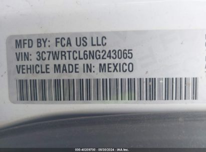 Lot #2992828400 2022 RAM 3500 CHASSIS TRADESMAN/SLT/LARAMIE/LIMITED