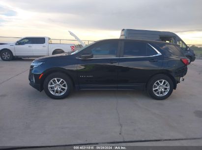 Lot #2992835317 2022 CHEVROLET EQUINOX FWD LT