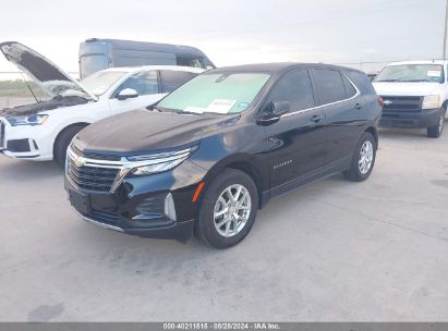 Lot #2992835317 2022 CHEVROLET EQUINOX FWD LT