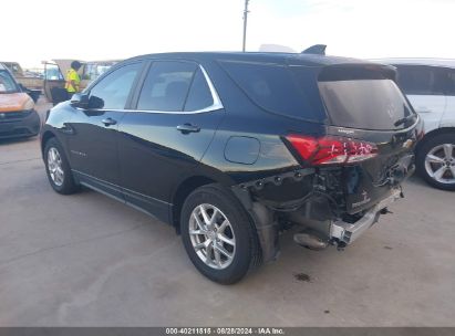 Lot #2992835317 2022 CHEVROLET EQUINOX FWD LT