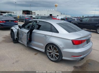 Lot #2992835318 2016 AUDI S3 2.0T PREMIUM PLUS