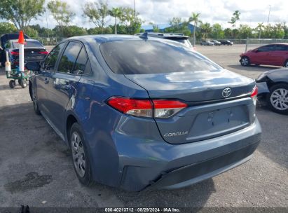 Lot #2992828391 2021 TOYOTA COROLLA LE