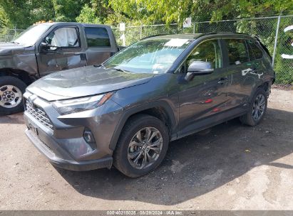 Lot #2986682089 2022 TOYOTA RAV4 HYBRID XLE PREMIUM