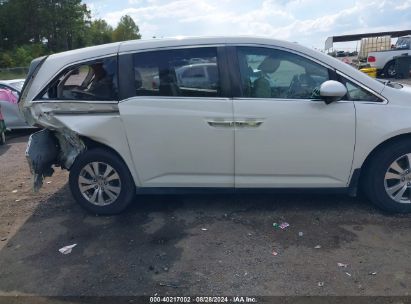 Lot #3035087938 2016 HONDA ODYSSEY EX