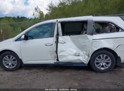 Lot #3035087938 2016 HONDA ODYSSEY EX