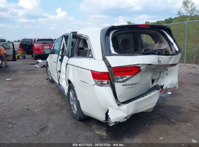 Lot #3035087938 2016 HONDA ODYSSEY EX