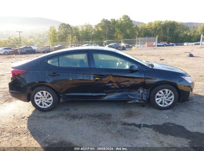 Lot #2990351367 2020 HYUNDAI ELANTRA SE