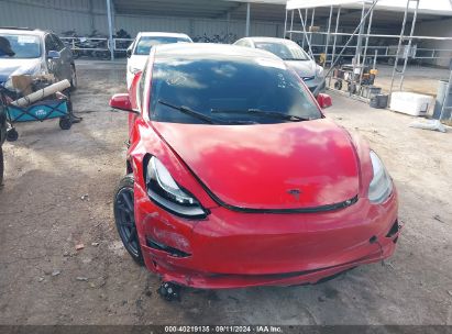 Lot #2992831403 2022 TESLA MODEL 3 REAR-WHEEL DRIVE