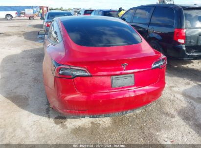 Lot #2992831403 2022 TESLA MODEL 3 REAR-WHEEL DRIVE