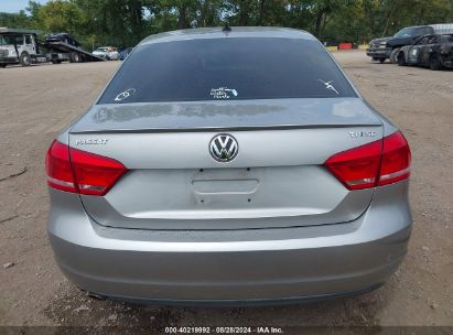 Lot #3028042447 2013 VOLKSWAGEN PASSAT 2.0L TDI SE