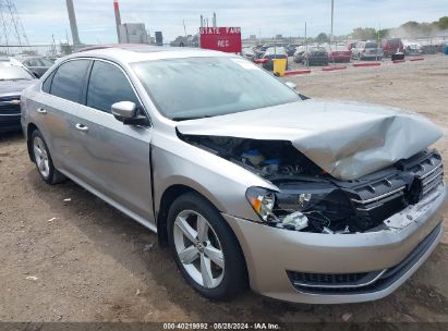 Lot #3028042447 2013 VOLKSWAGEN PASSAT 2.0L TDI SE