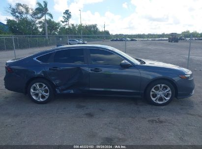 Lot #2992828370 2024 HONDA ACCORD LX