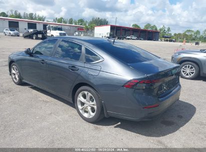 Lot #2992828370 2024 HONDA ACCORD LX