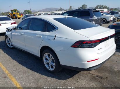 Lot #2992833491 2024 HONDA ACCORD LX