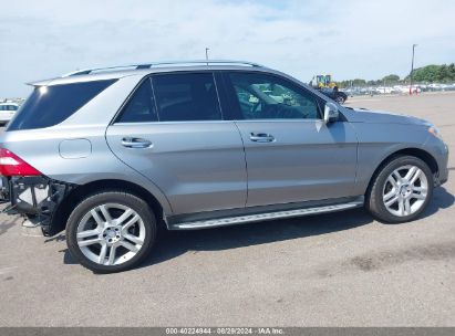 Lot #2992831395 2014 MERCEDES-BENZ ML 350 4MATIC