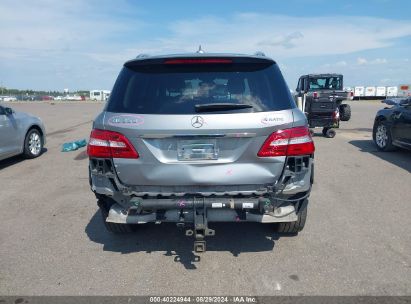 Lot #2992831395 2014 MERCEDES-BENZ ML 350 4MATIC