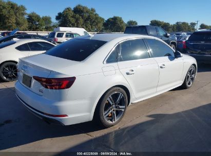 Lot #3053064917 2018 AUDI A4 2.0T PREMIUM/2.0T TECH PREMIUM