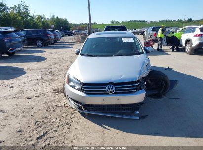 Lot #3035078220 2013 VOLKSWAGEN PASSAT 2.5L SE