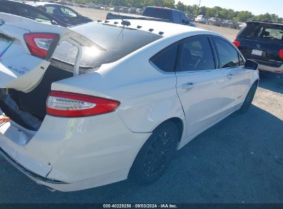 Lot #2992828355 2013 FORD FUSION HYBRID SE