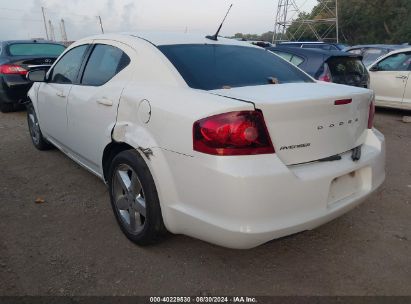 Lot #3035078216 2011 DODGE AVENGER LUX