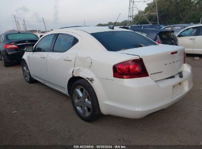 Lot #3035078216 2011 DODGE AVENGER LUX