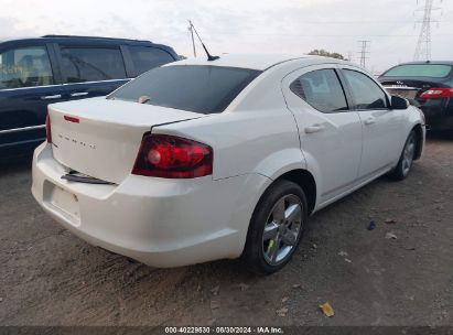 Lot #3035078216 2011 DODGE AVENGER LUX