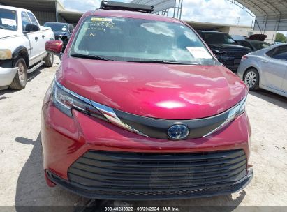 Lot #2992831378 2023 TOYOTA SIENNA LE