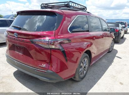 Lot #2992831378 2023 TOYOTA SIENNA LE