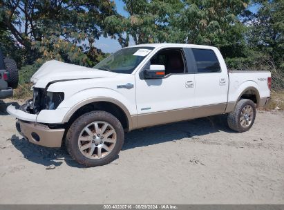 Lot #2991586807 2013 FORD F-150 KING RANCH