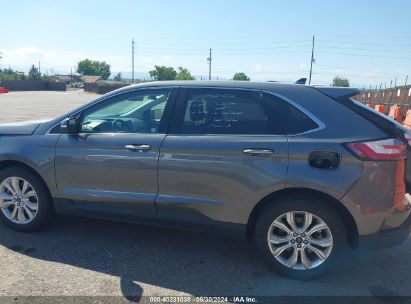 Lot #3053066938 2023 FORD EDGE TITANIUM