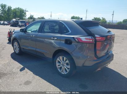 Lot #3053066938 2023 FORD EDGE TITANIUM