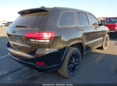 Lot #3053066937 2018 JEEP GRAND CHEROKEE ALTITUDE 4X2