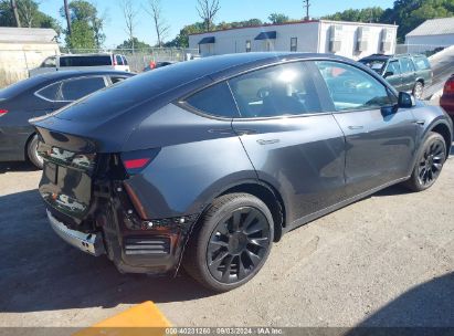 Lot #2997779153 2024 TESLA MODEL Y LONG RANGE DUAL MOTOR ALL-WHEEL DRIVE