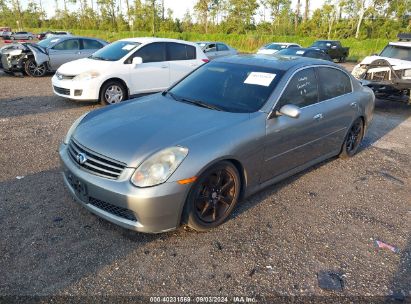 Lot #2997779151 2005 INFINITI G35